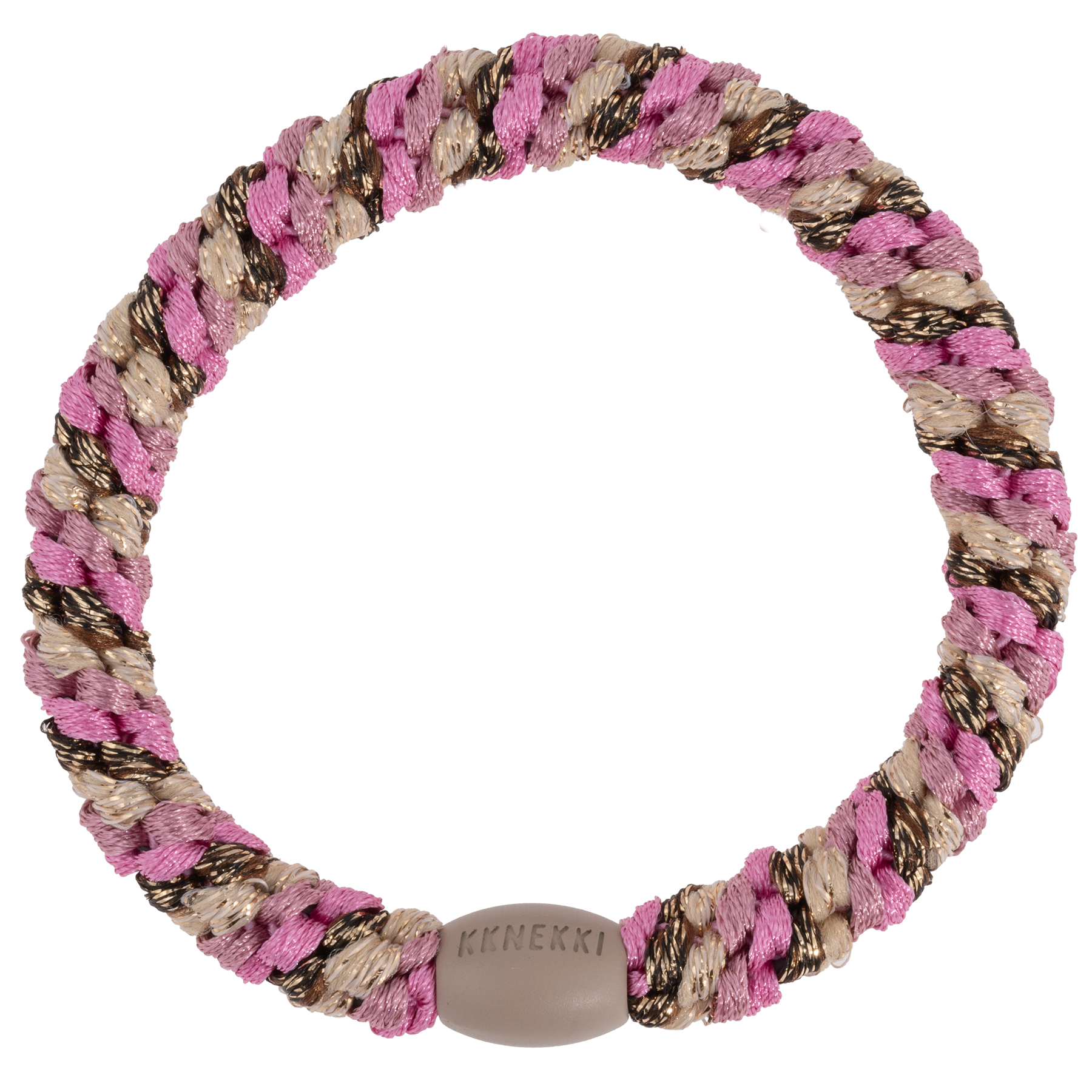 Image of Kknekki Mix Pink brown glitter  from Kknekki original hair ties