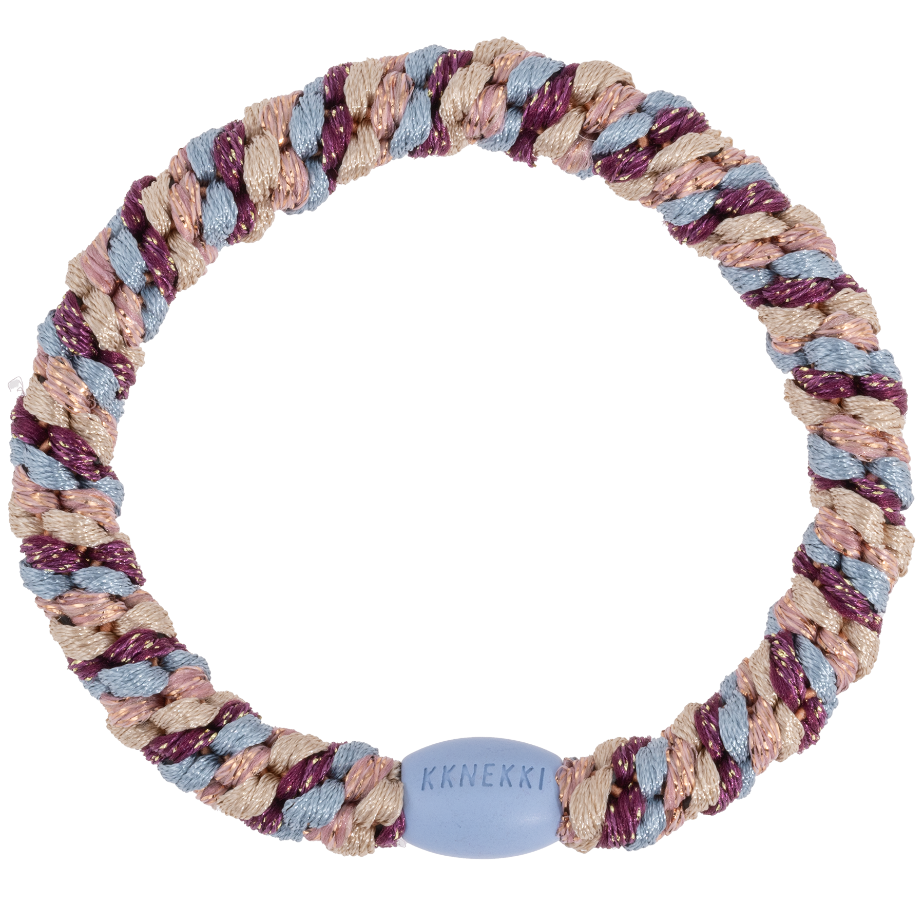 Image of Kknekki Mix Light blue grape glitter  from Kknekki original hair ties