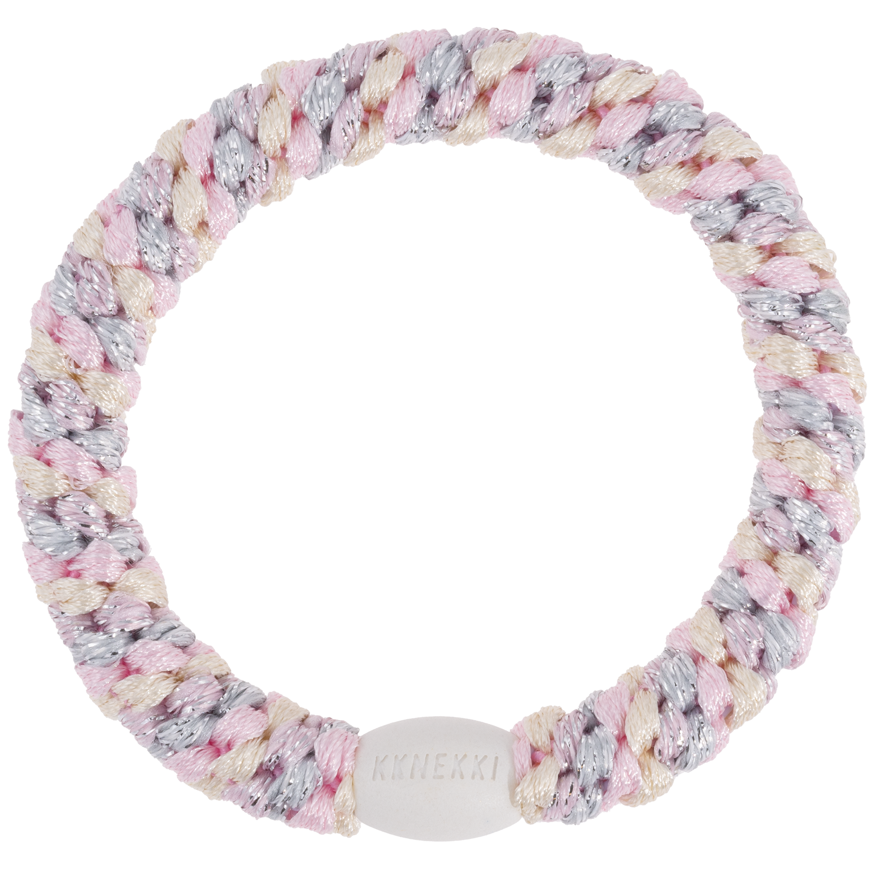 Image of Kknekki Mix Silver pink glitter  from Kknekki original hair ties