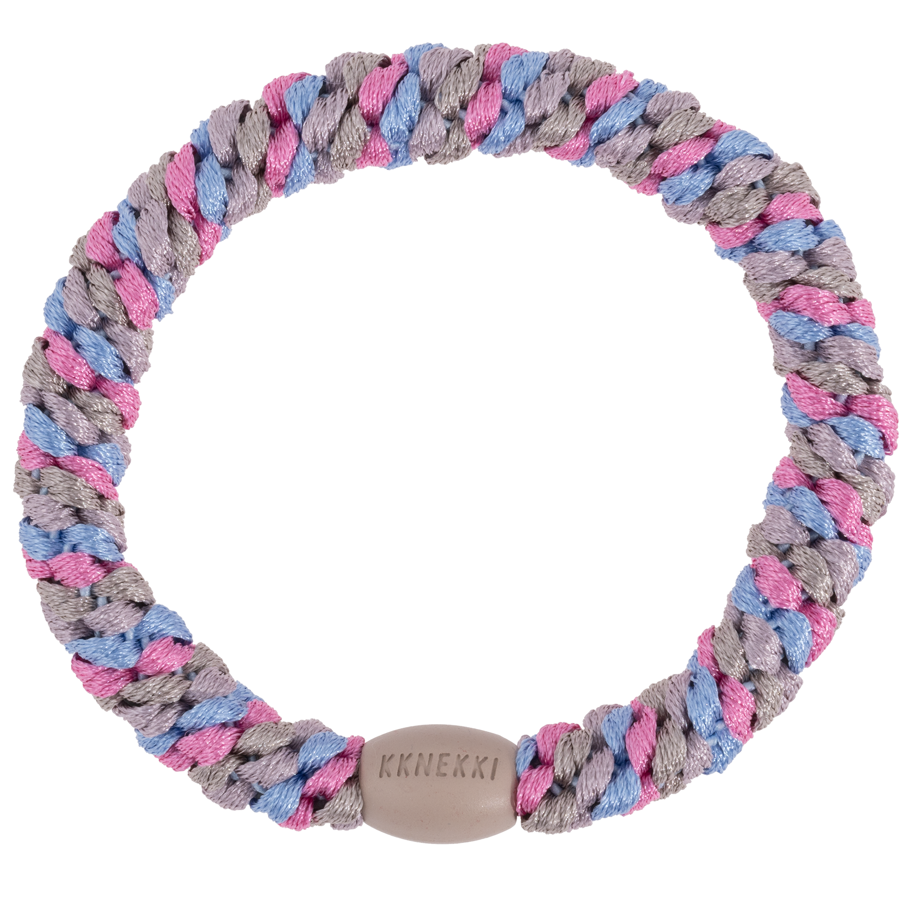 Image of Kknekki Mix Sky blue pink glitter  from Kknekki original hair ties