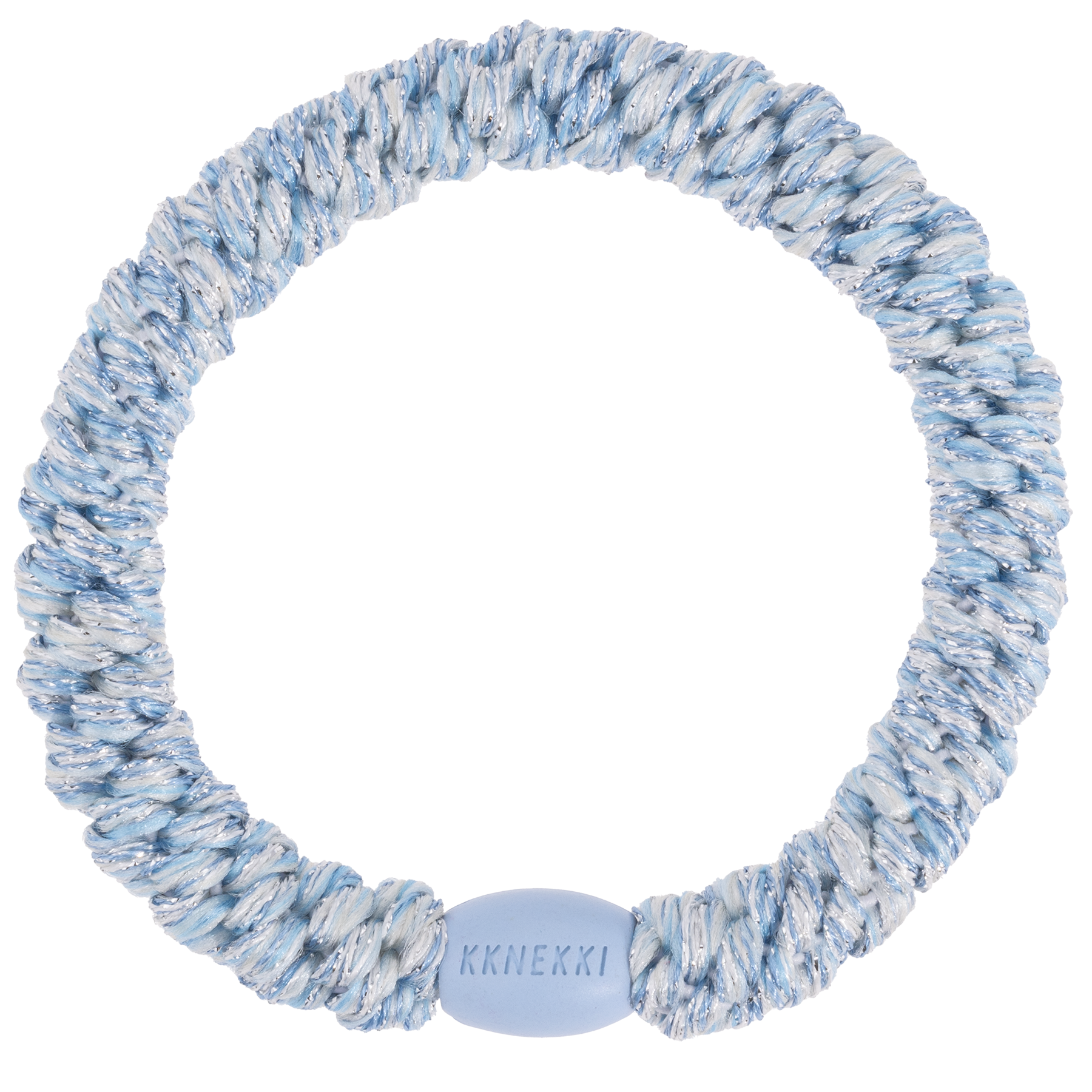 Image of Kknekki Sparkling blue glitter  from Kknekki original hair ties