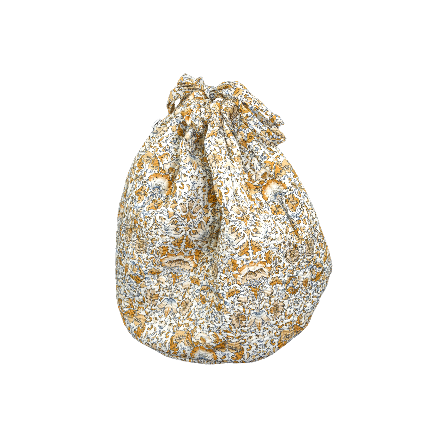 Image of Pouch round mw Liberty Lodden Golden organic from Bon Dep Essentials