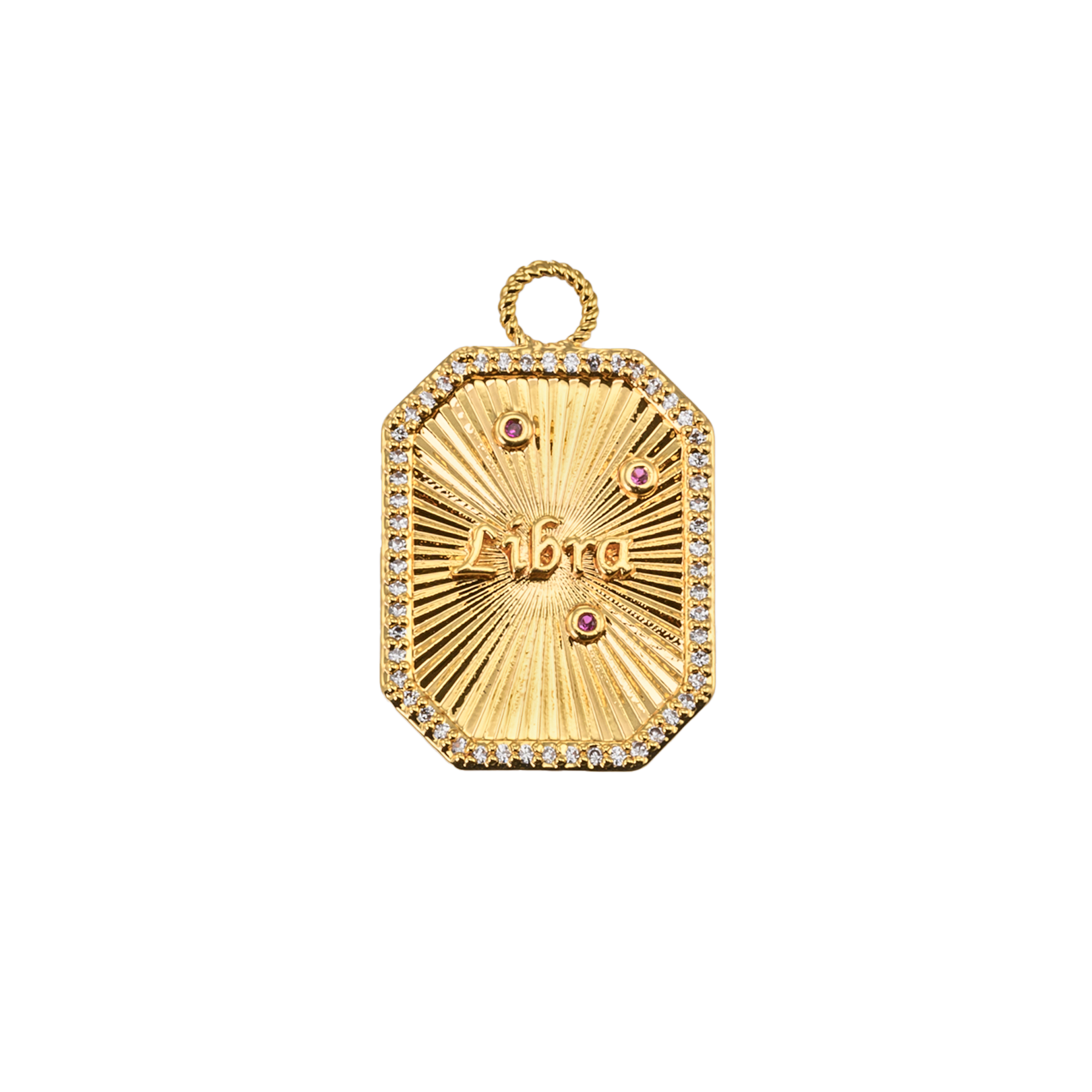 Image of Libra pendant charm from Emilia by Bon Dep