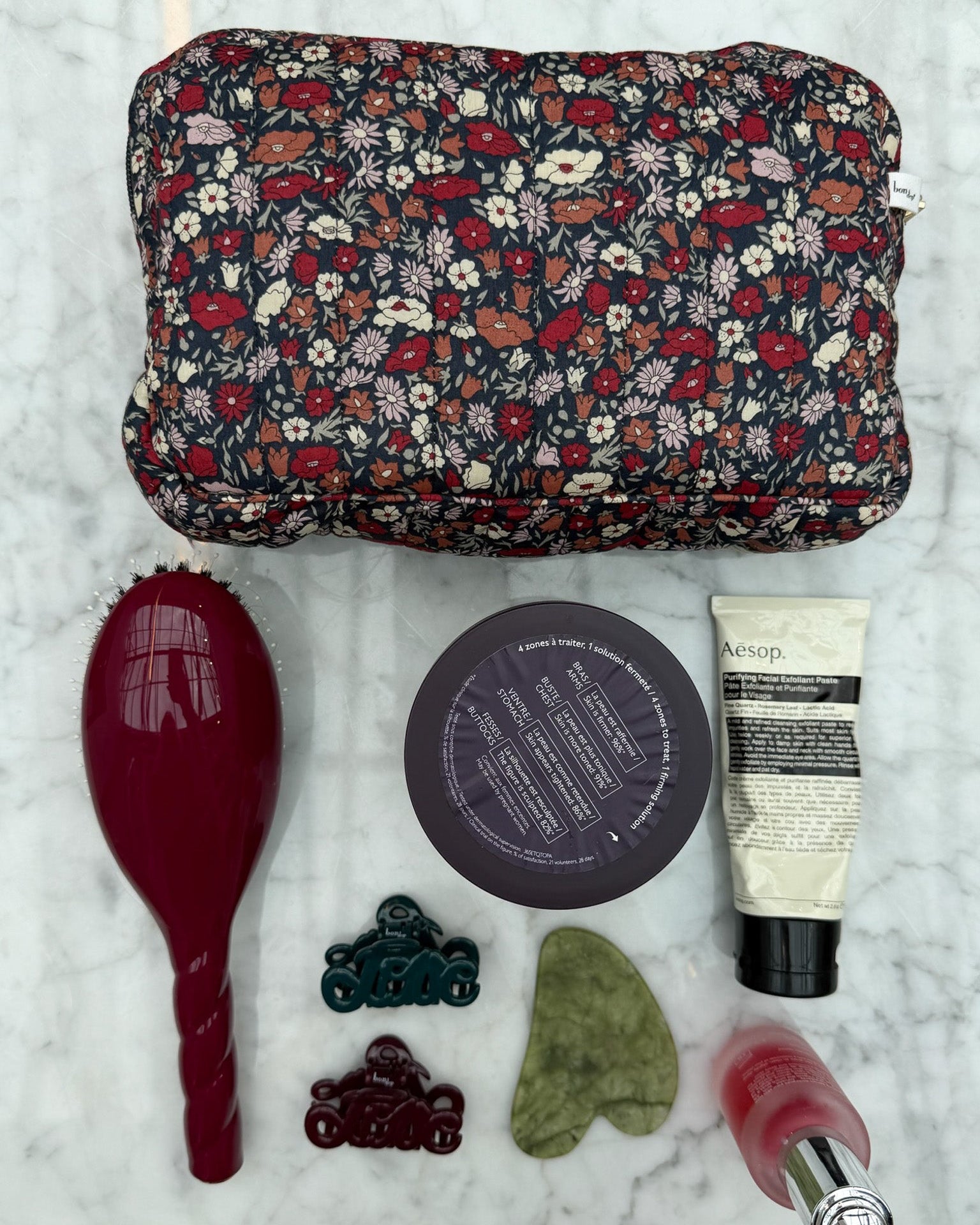 POUCH SQUARE MW LIBERTY PETAL DAISY