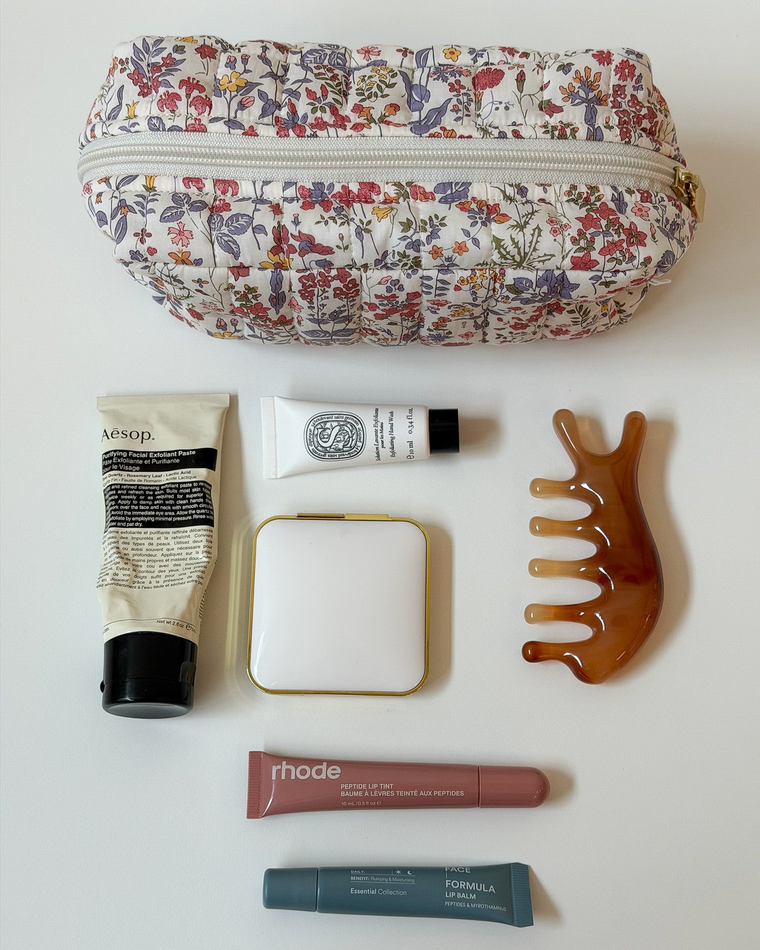 POUCH SQUARE MW LIBERTY FIELD FLOWERS