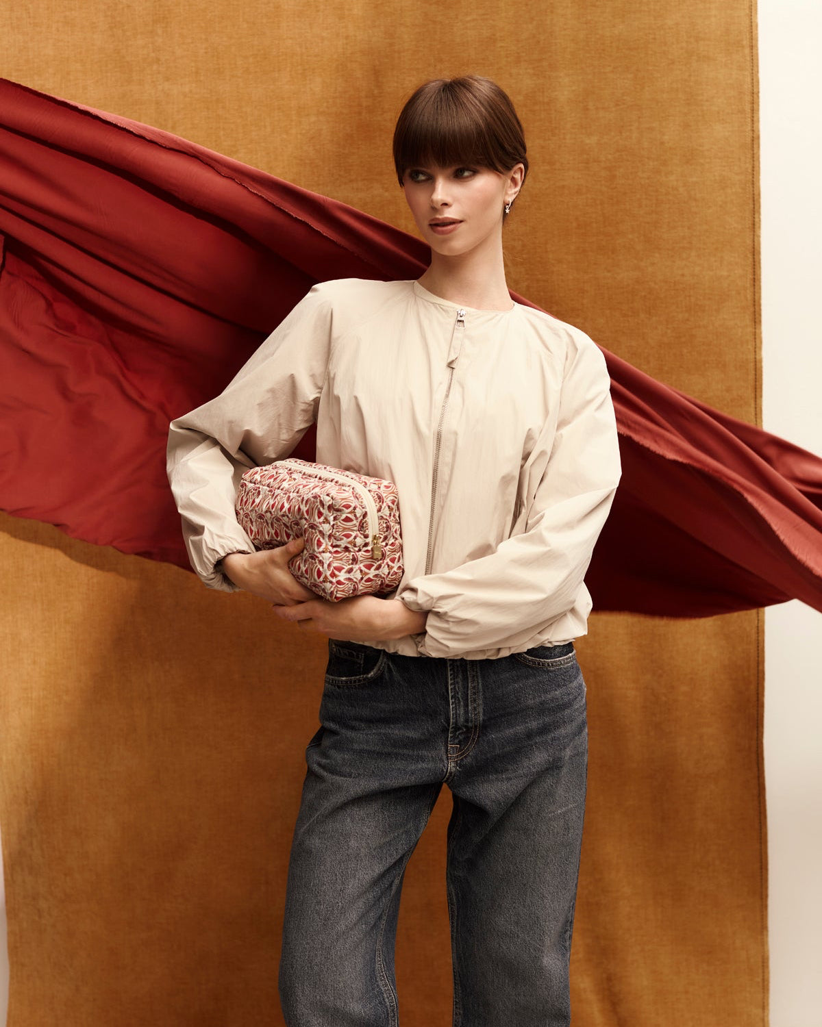 POUCH SQUARE MW LIBERTY MAUVERINA STAR