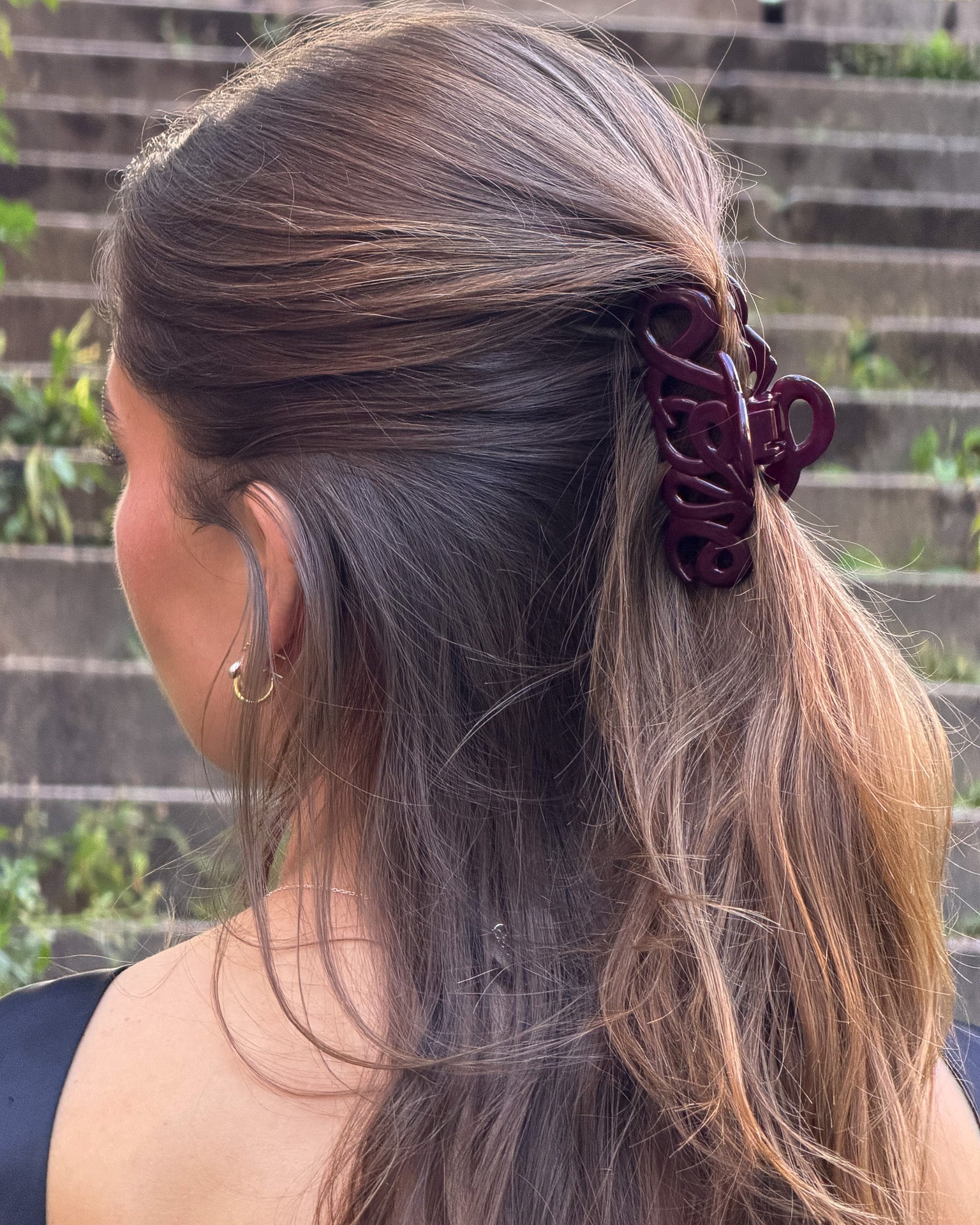 LOVE CLAW 8CM BORDEAUX