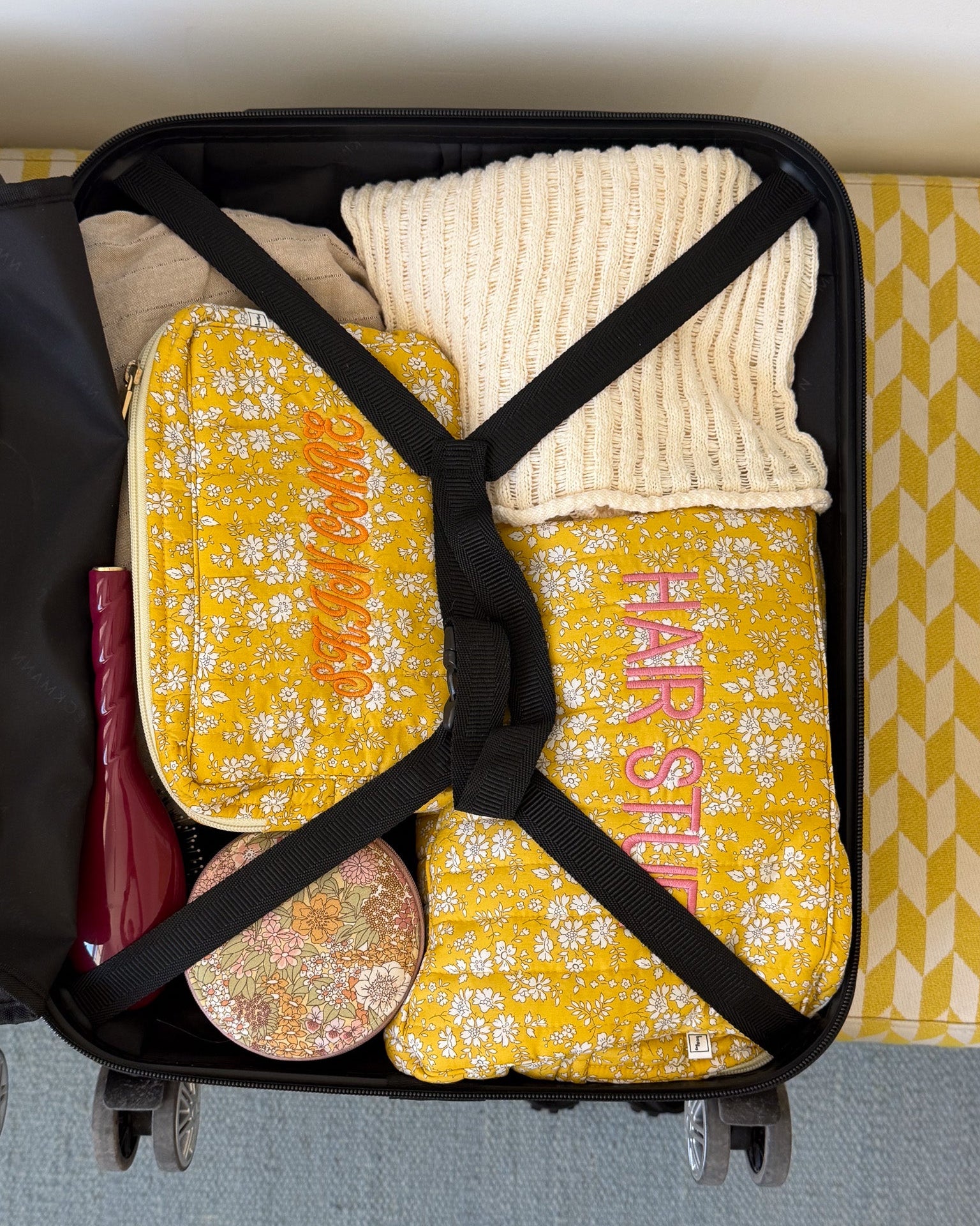 POUCH SMALL MW LIBERTY CAPEL YELLOW