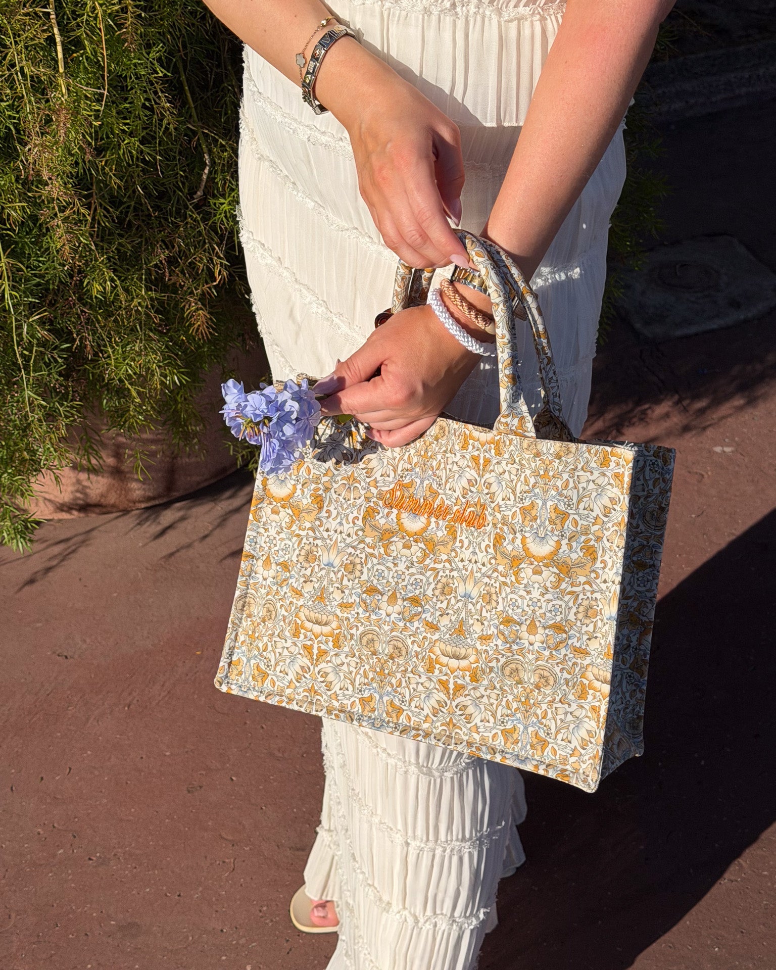 TOTE BAG MINI MW LIBERTY LODDEN GOLDEN ORGANIC