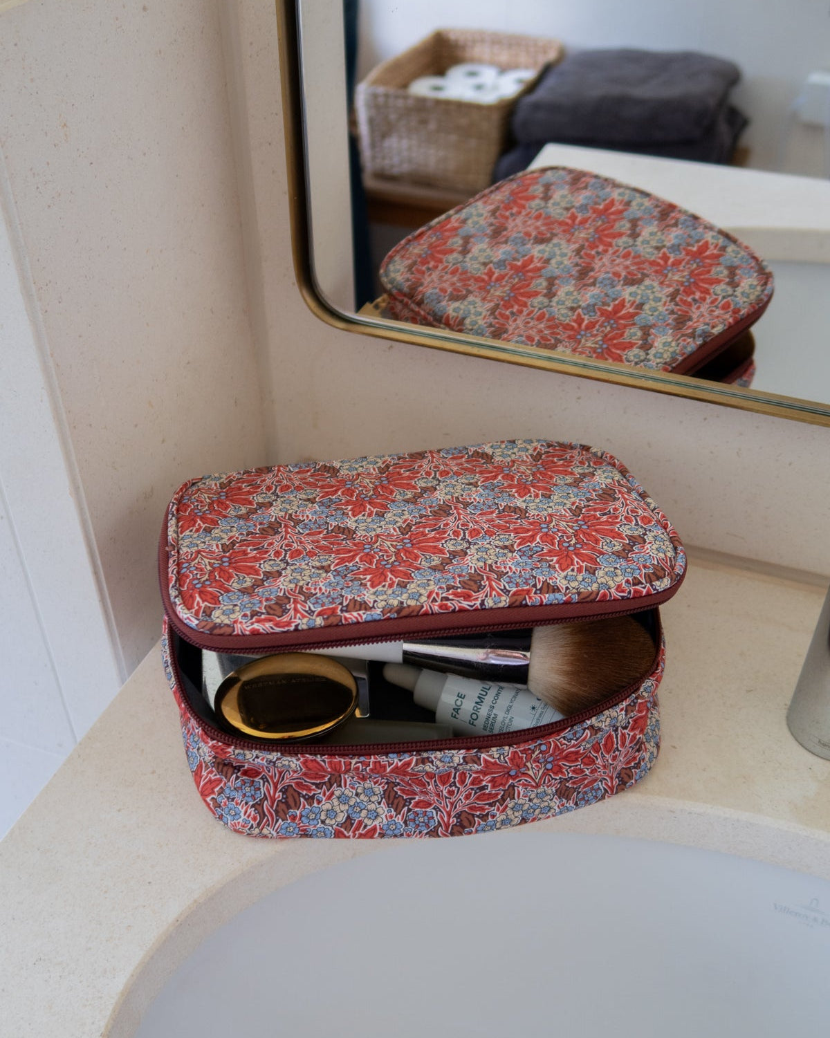 SOFT BEAUTY BAG MW LIBERTY AUBREY FOREST RUST