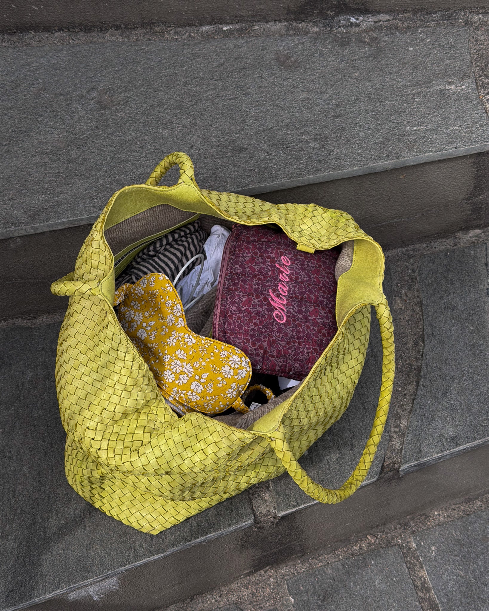 EYE MASK MW LIBERTY CAPEL YELLOW