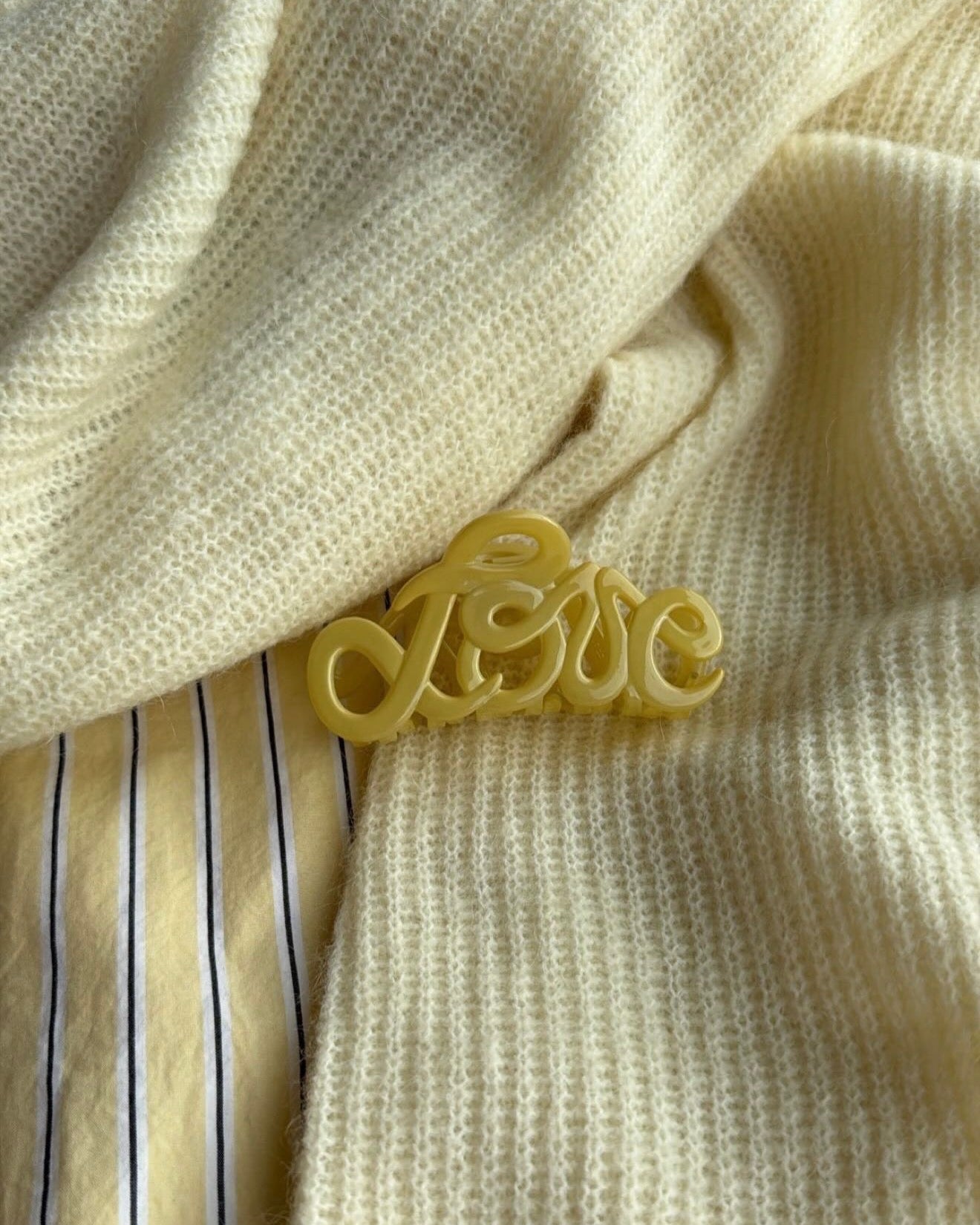 LOVE CLAW 8CM YELLOW