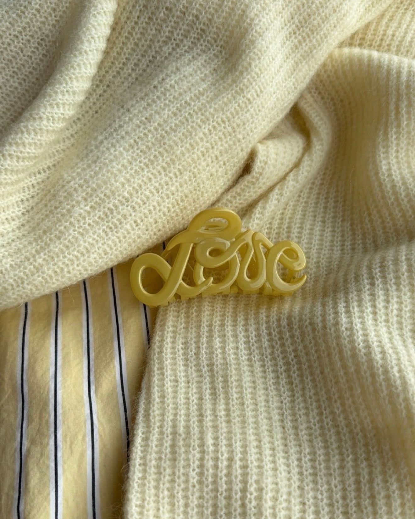 LOVE CLAW 5CM YELLOW