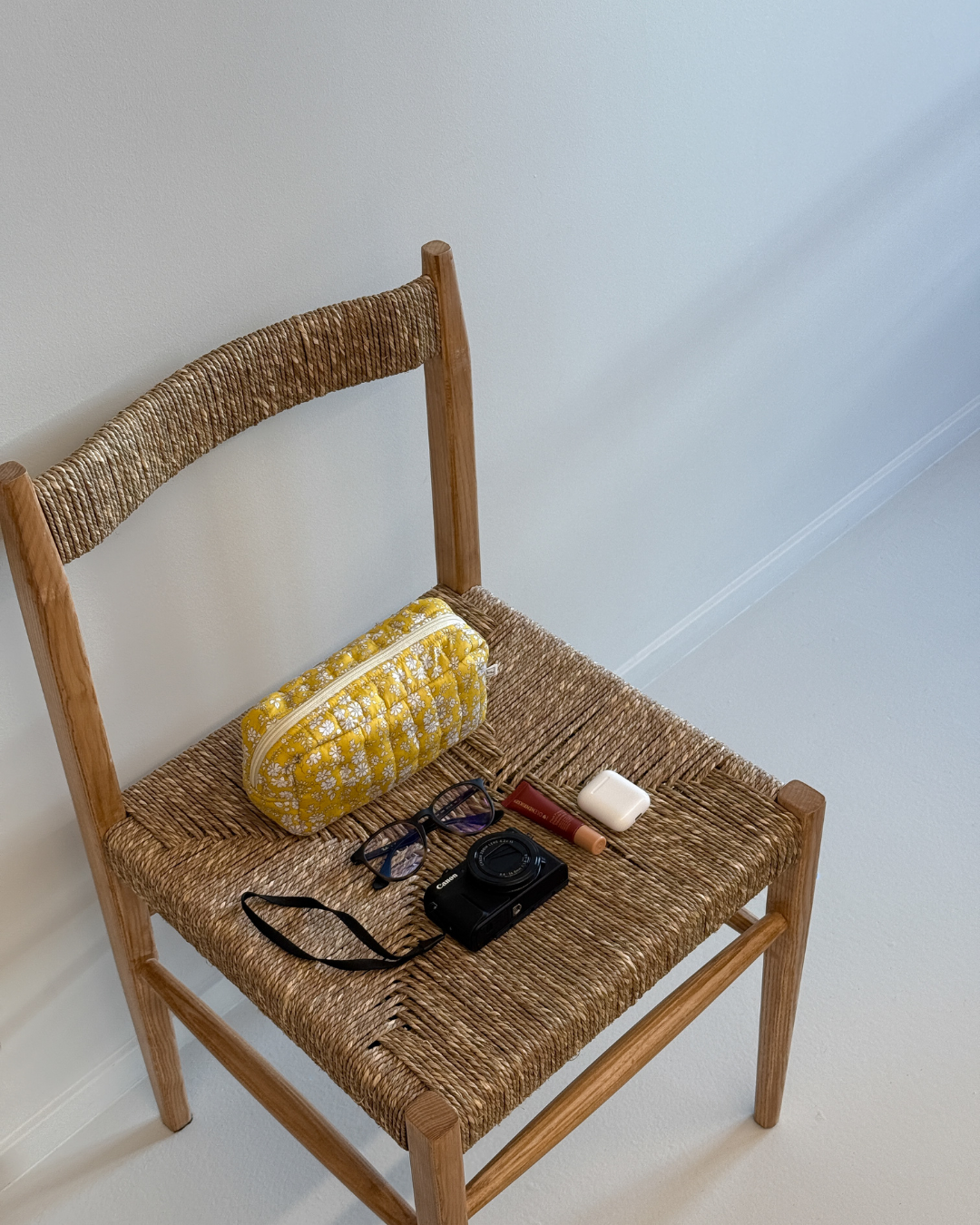 POUCH XS SQUARE MW LIBERTY CAPEL YELLOW