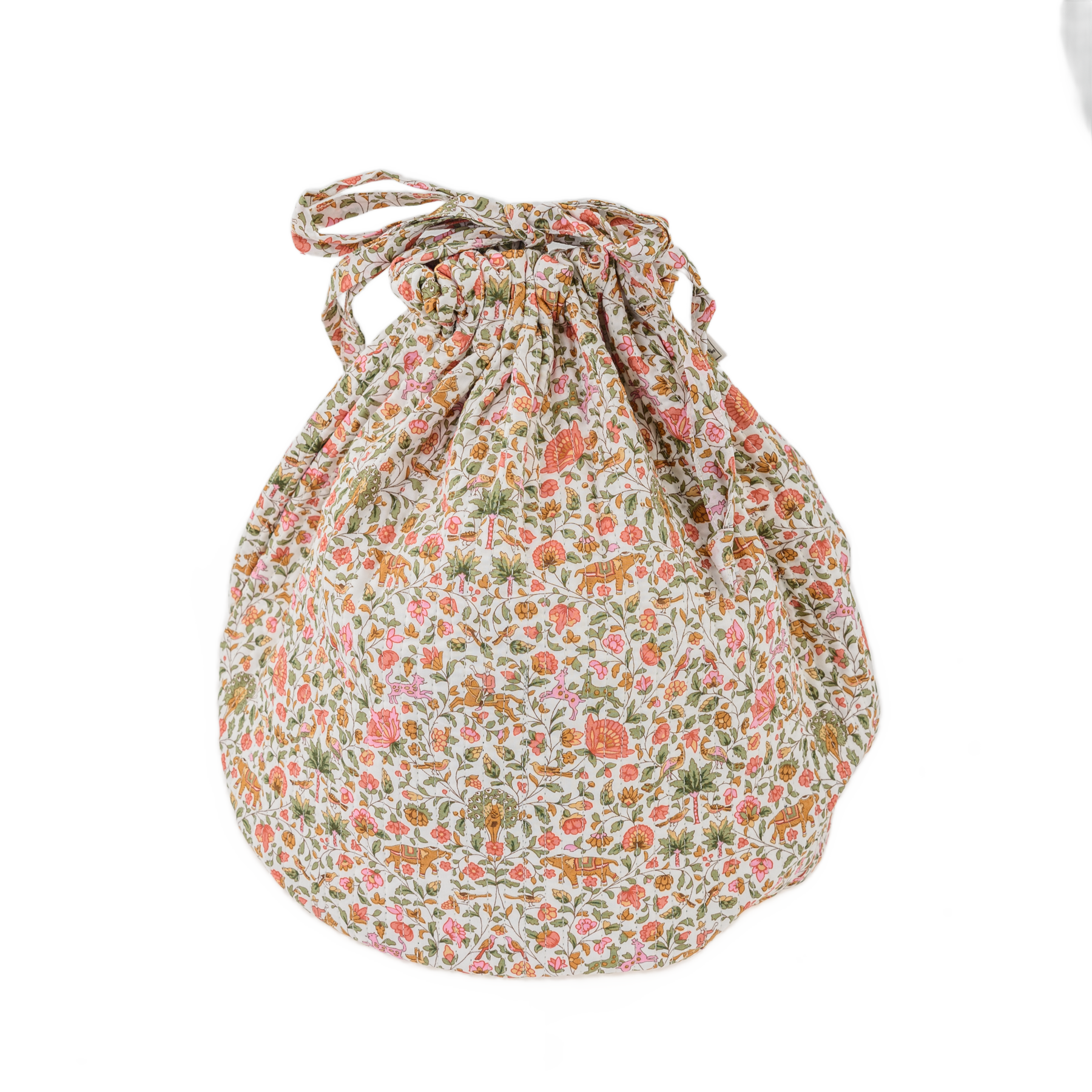 Image of Pouch round mw Liberty Imran Pink from Bon Dep Essentials