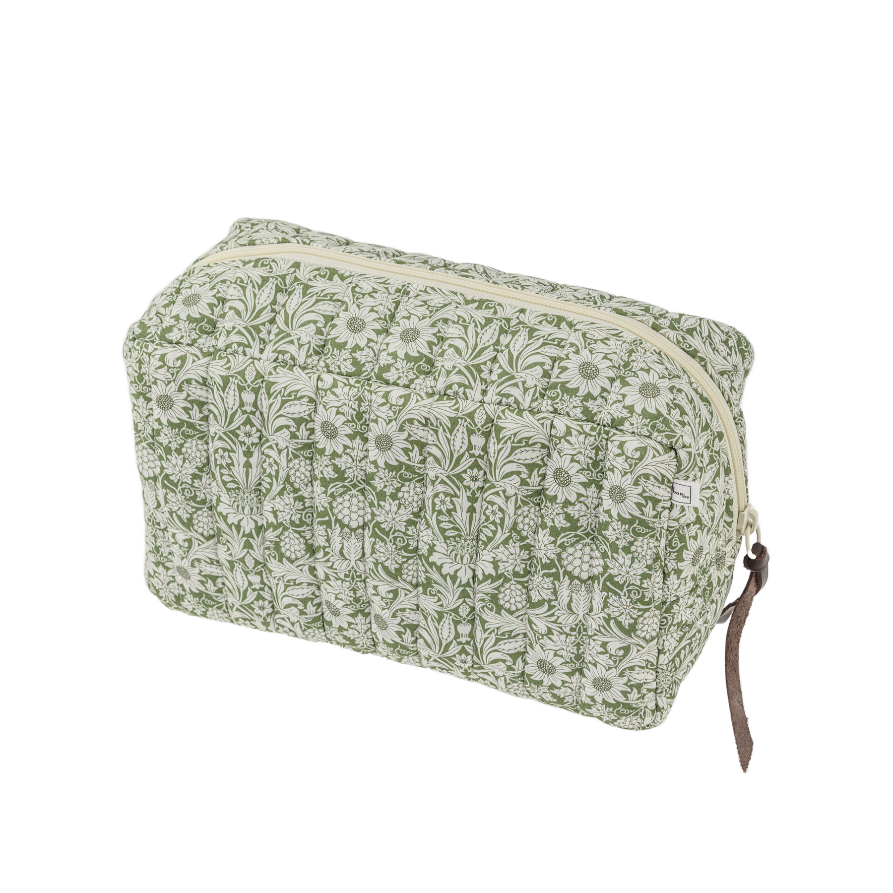 Image of Pouch square mw Liberty Mortimer Green from Bon Dep Essentials