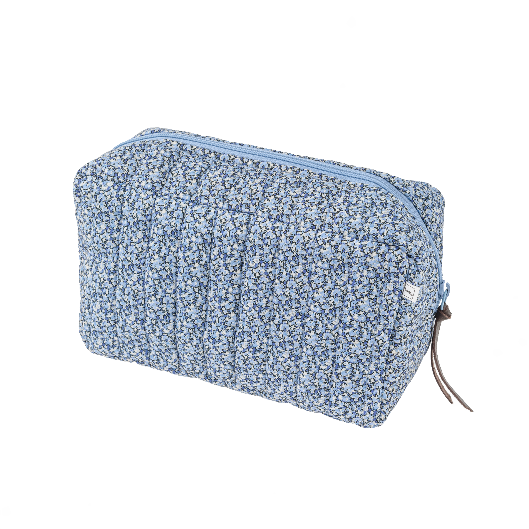 Image of Pouch square mw Liberty Pepper Blue from Bon Dep Essentials