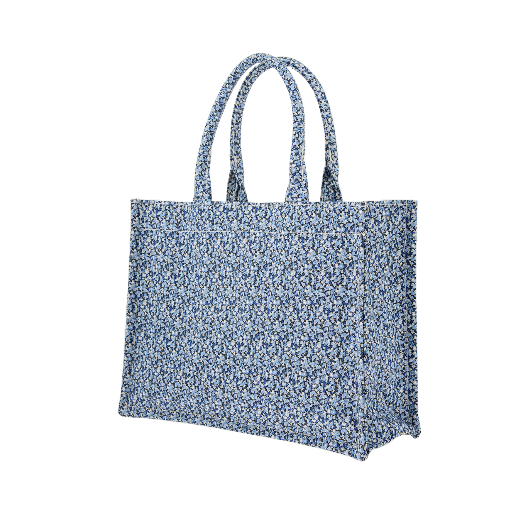 Image of Tote bag mini mw Liberty Pepper Blue from Bon Dep Essentials