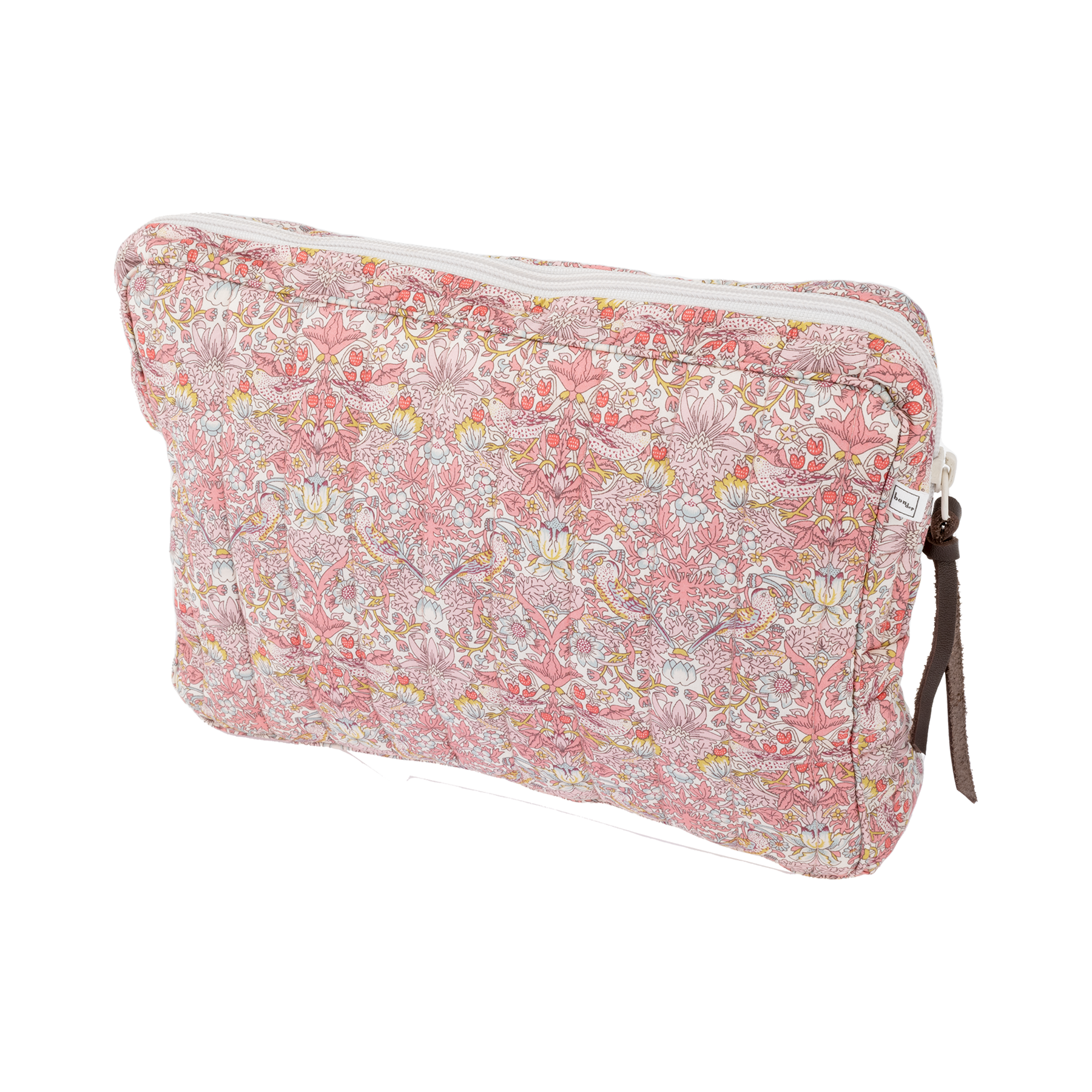 Image of Pouch big mw Liberty Strawberry pink from Bon Dep Essentials