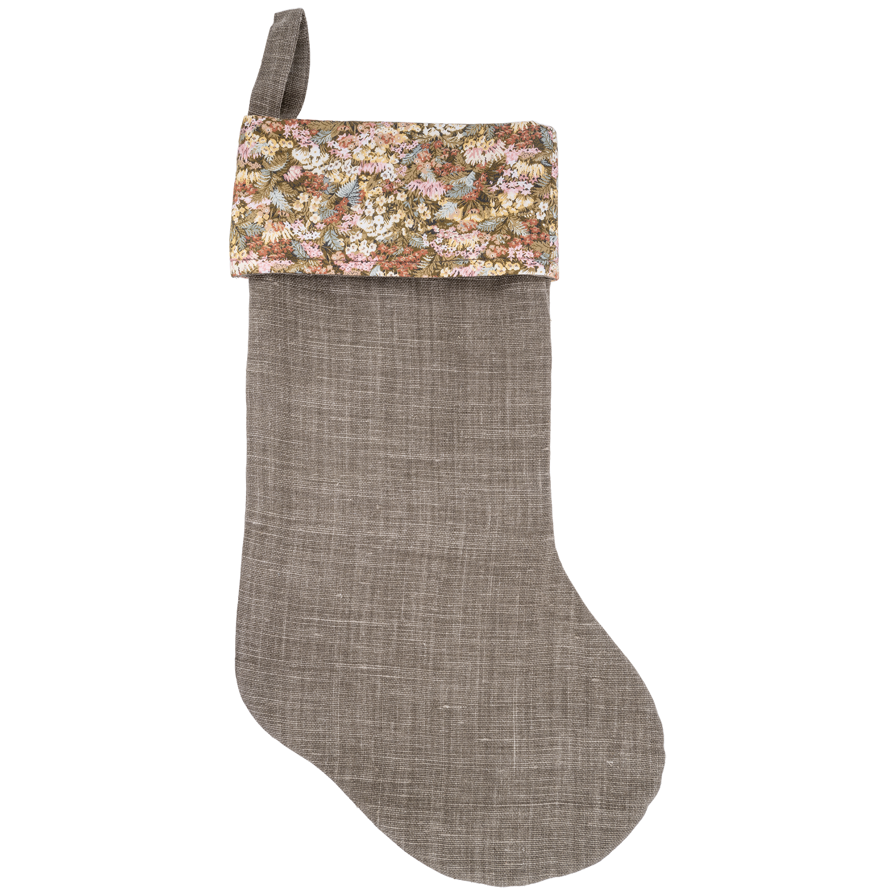 CHRISTMAS STOCKING REVERSIBLE MW LIBERTY CONNIE EVELYN