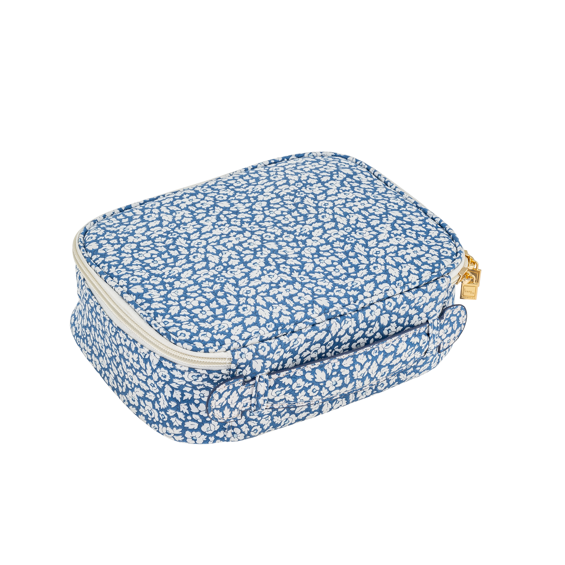 Image of Soft beauty bag mw Liberty Feather Blue from Bon Dep Essentials