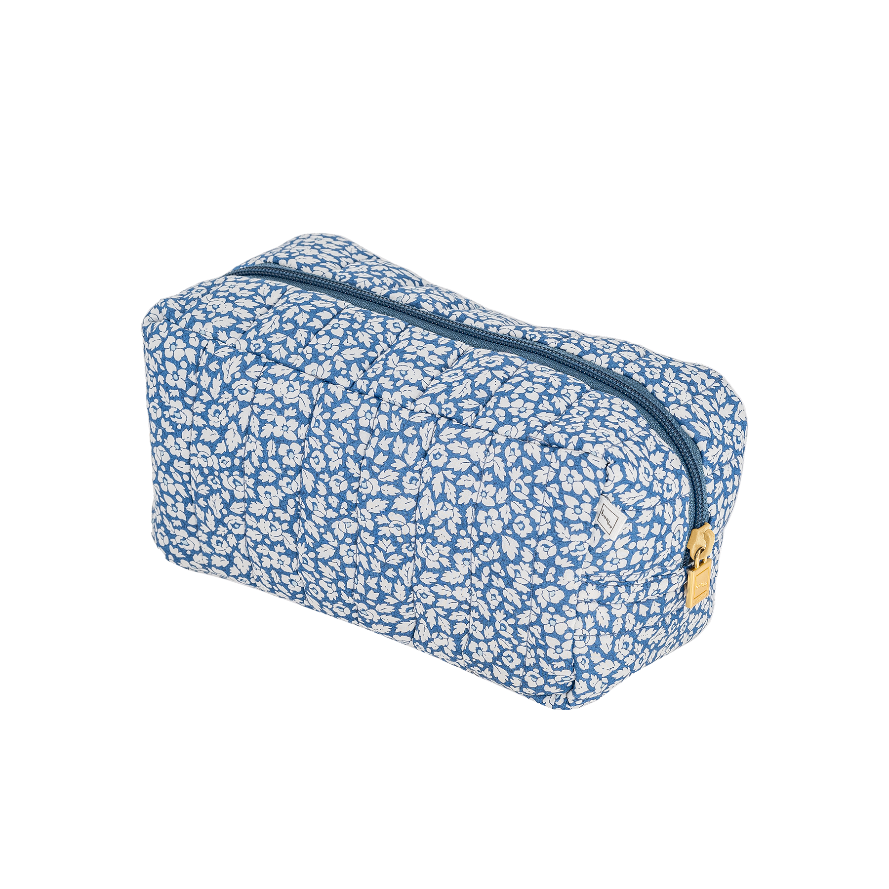 Image of Pouch XS square mw Liberty Feather Blue from Bon Dep Essentials