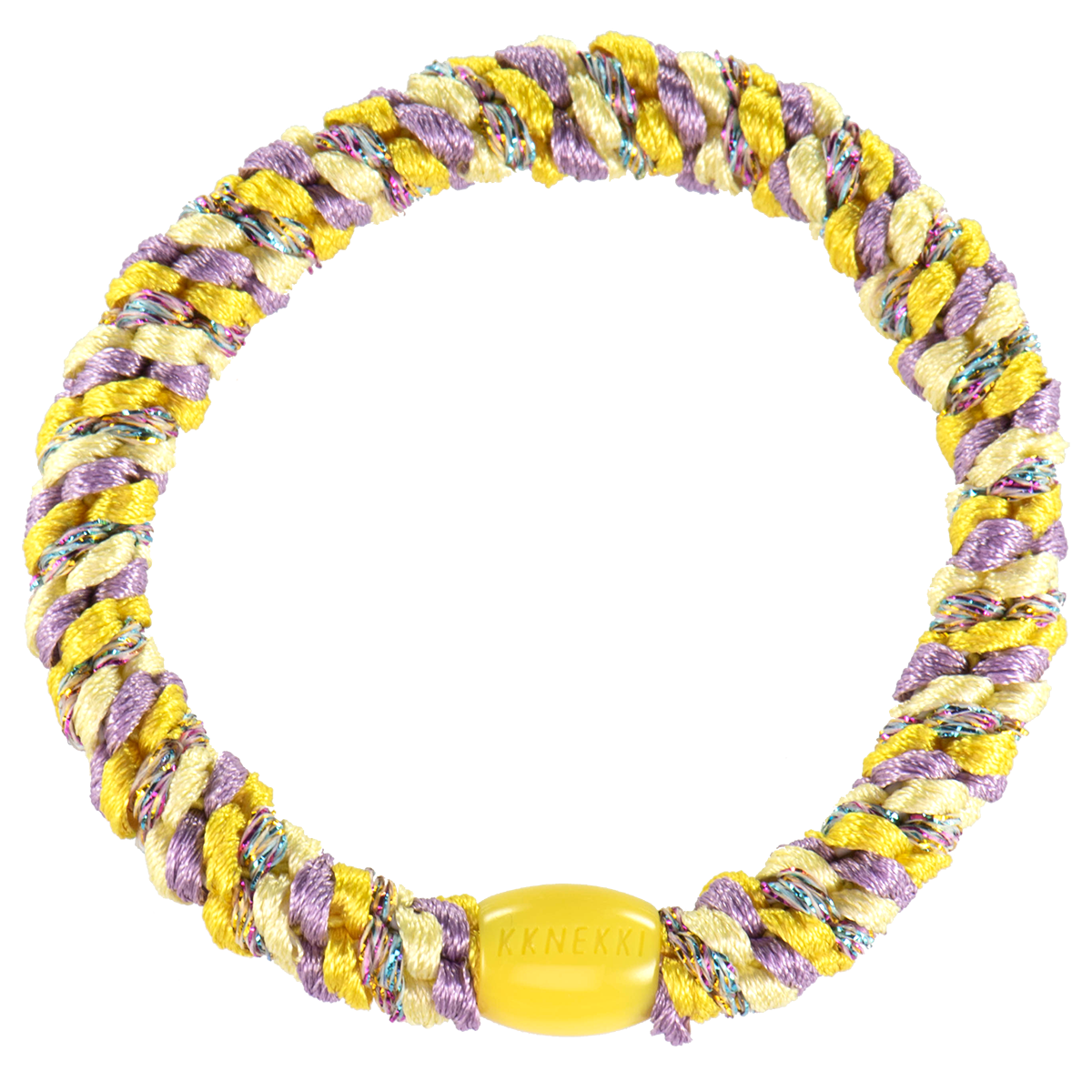 Image of Kknekki Mix Yellow-Lavender  from Kknekki original hair ties