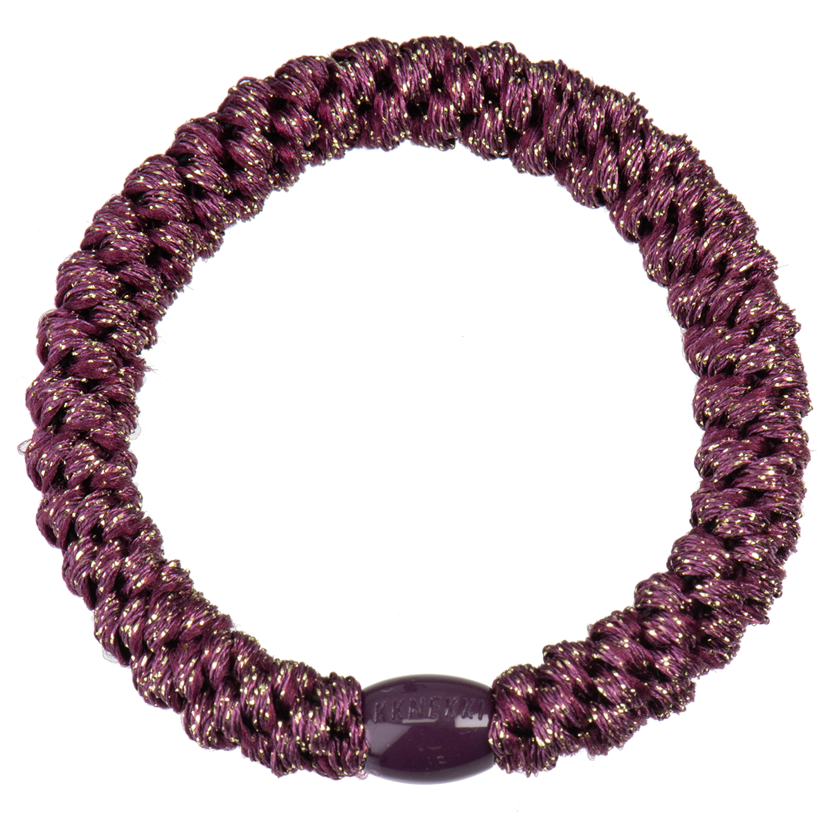 Image of Kknekki Grape Glitter  from Kknekki original hair ties