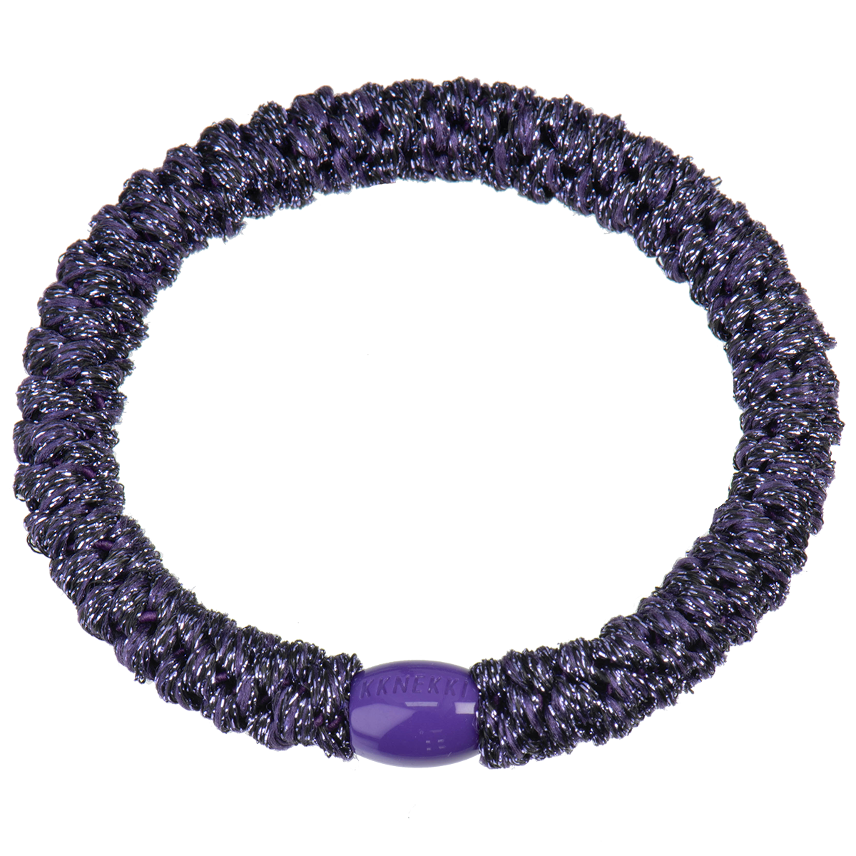 Image of Kknekki Dark purple Glitter  from Kknekki original hair ties