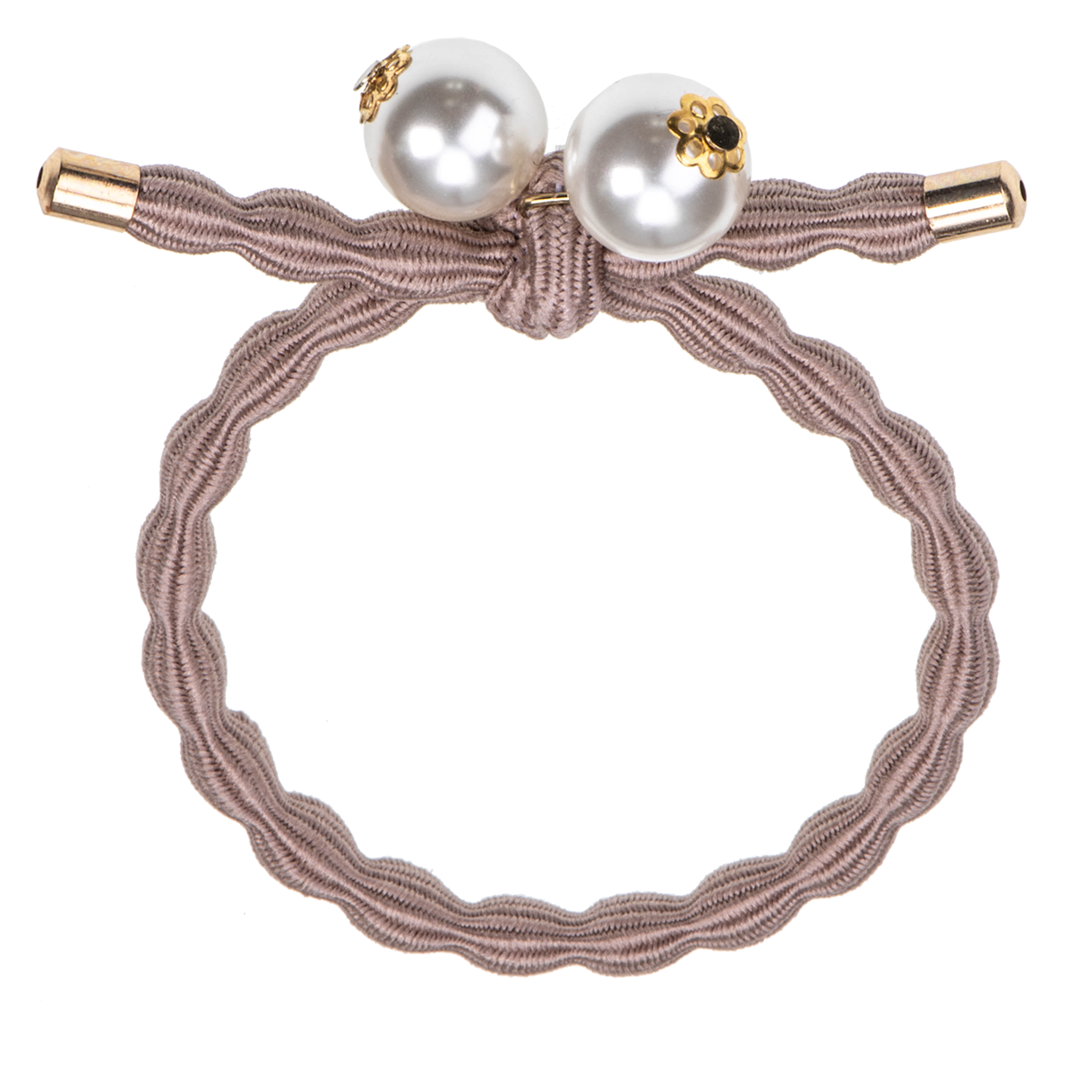 Image of Kknekki Dove w-pearls  from Kknekki original hair ties