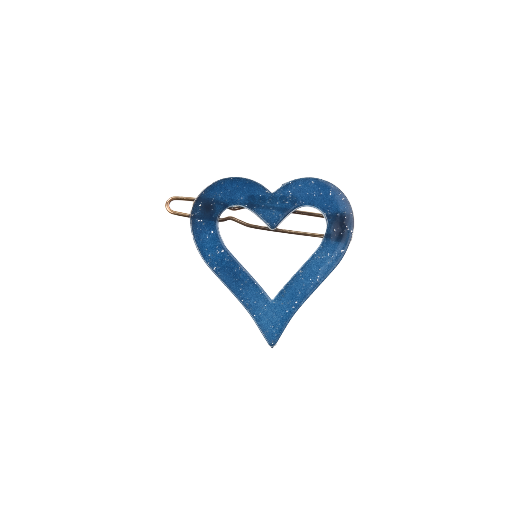 Image of Heart clip Navy from Bon Dep Icons