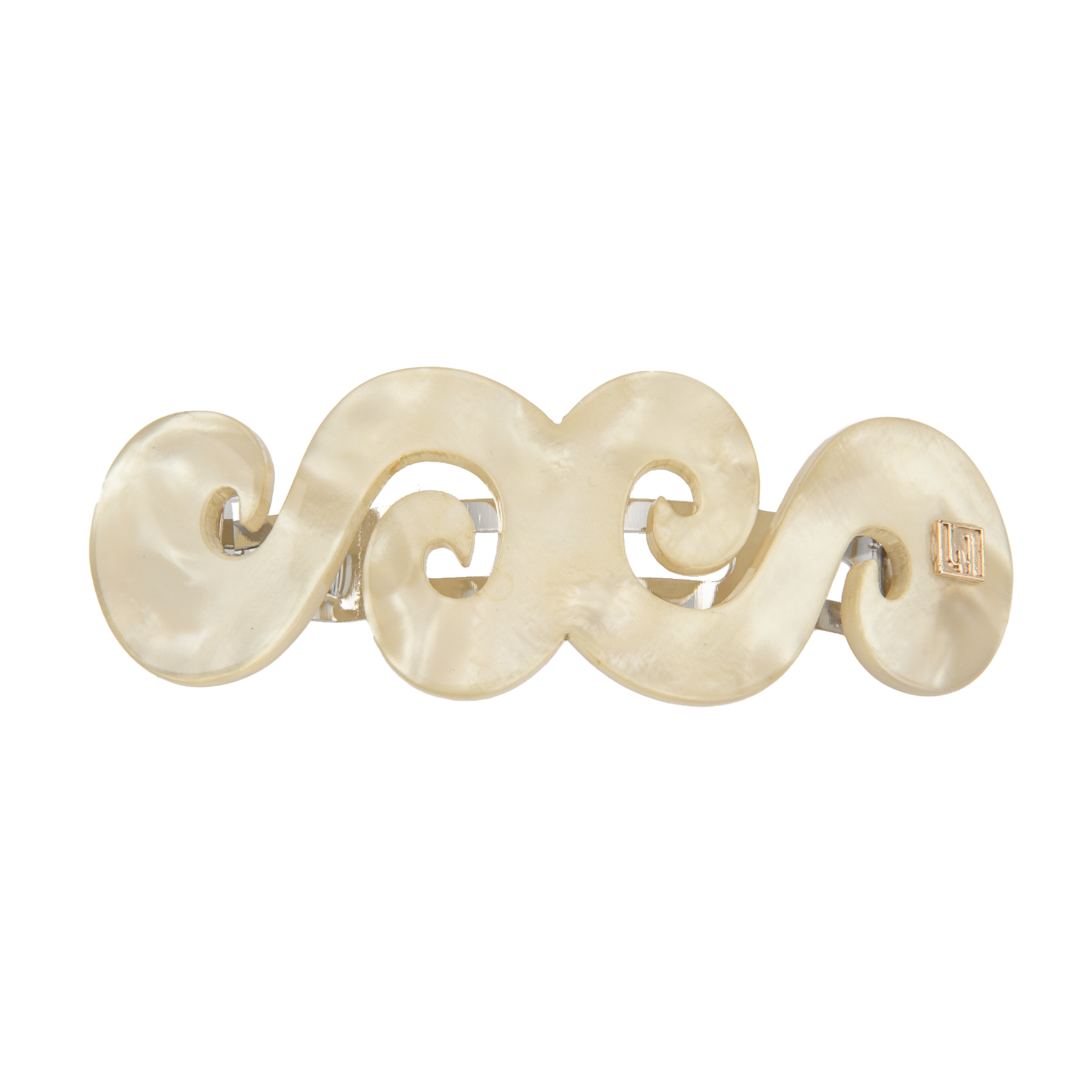 Image of Waves clip Ivory Handmade from Bon Dep Icons