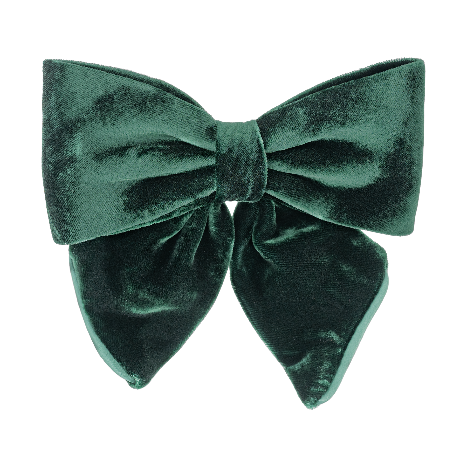 Image of Luxury Bow Silk Velvet Green from Bon Dep Icons