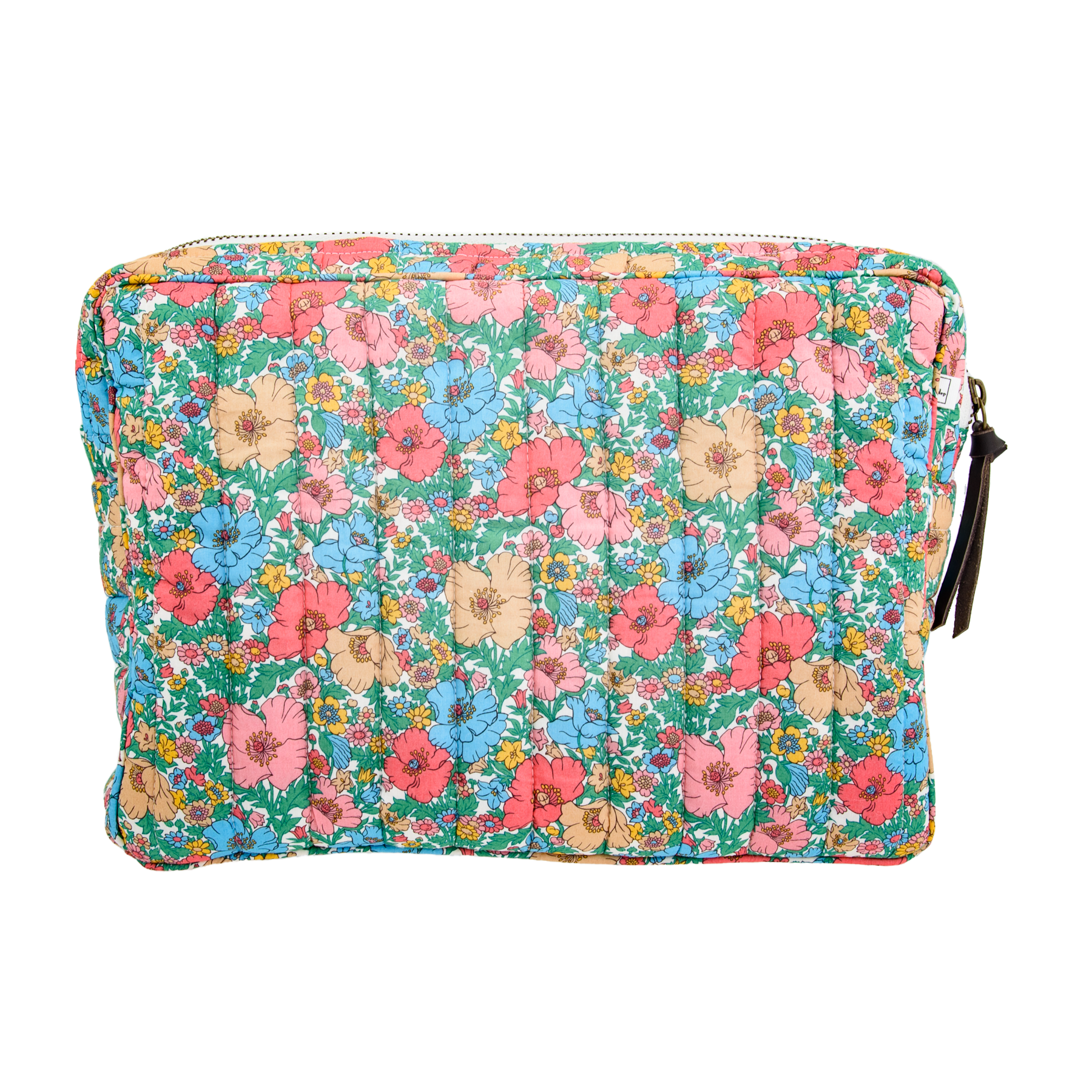 POUCH BIG MW LIBERTY FABRIC MEADOW SONG PEACH