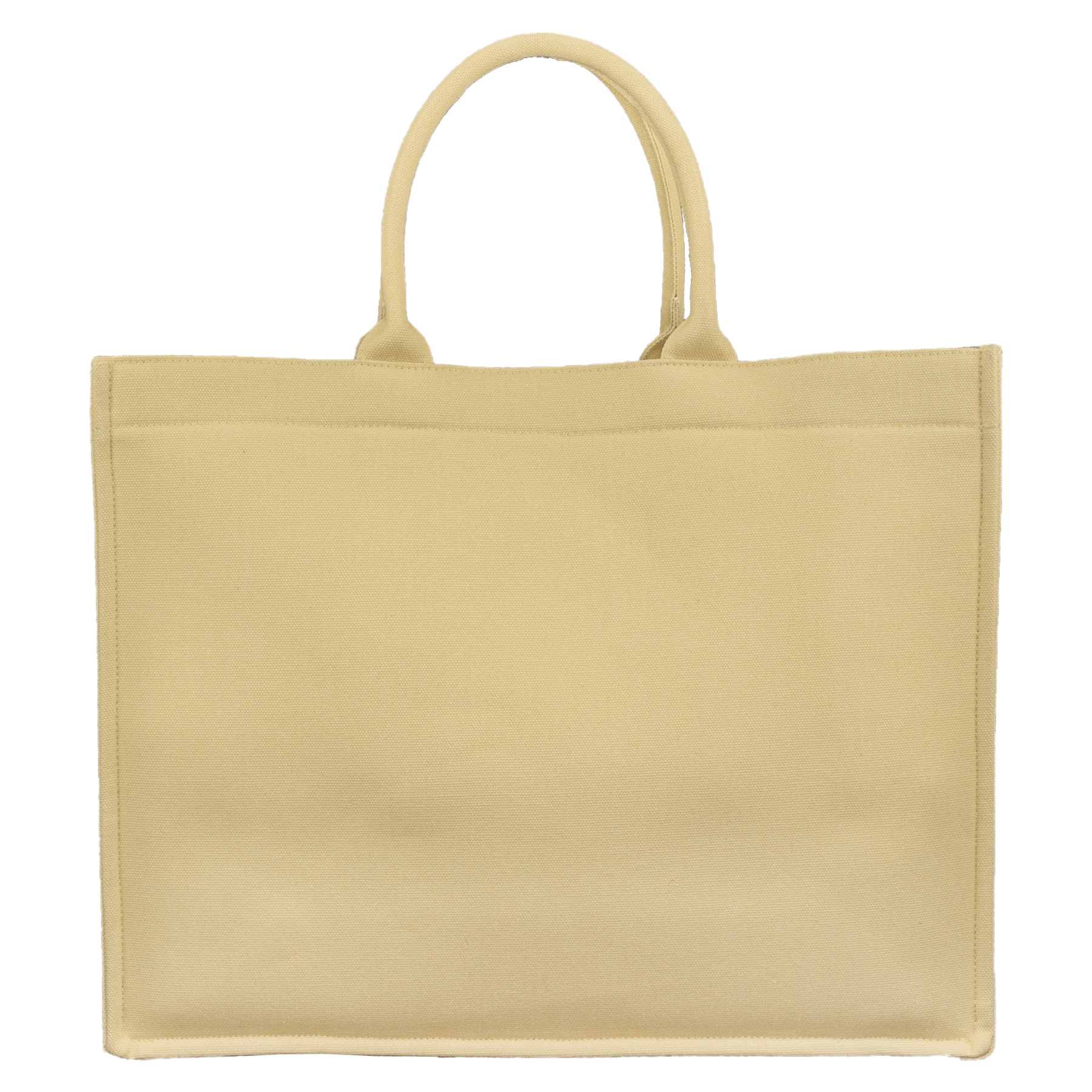 TOTE BAG CANVAS DUSTY YELLOW
