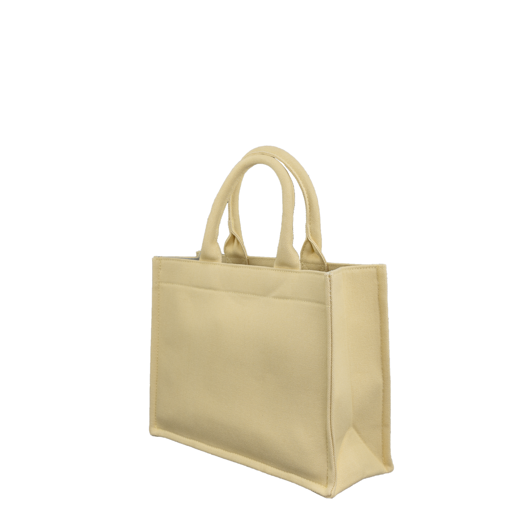 Image of Tote bag mini Canvas Dusty yellow from Bon Dep Essentials