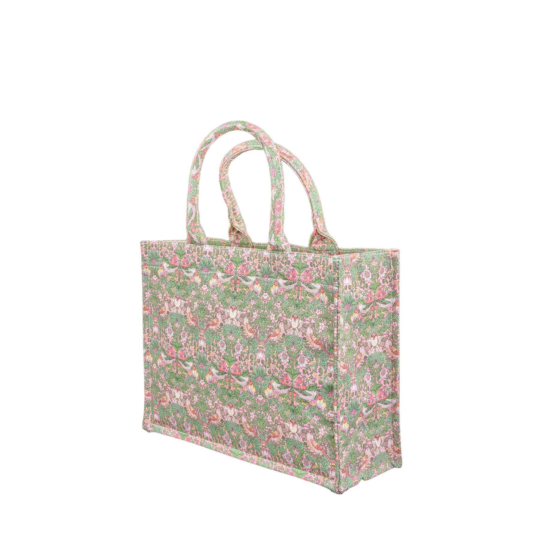 Image of Tote bag mini mw Liberty Strawberry Thief organic from Bon Dep Essentials