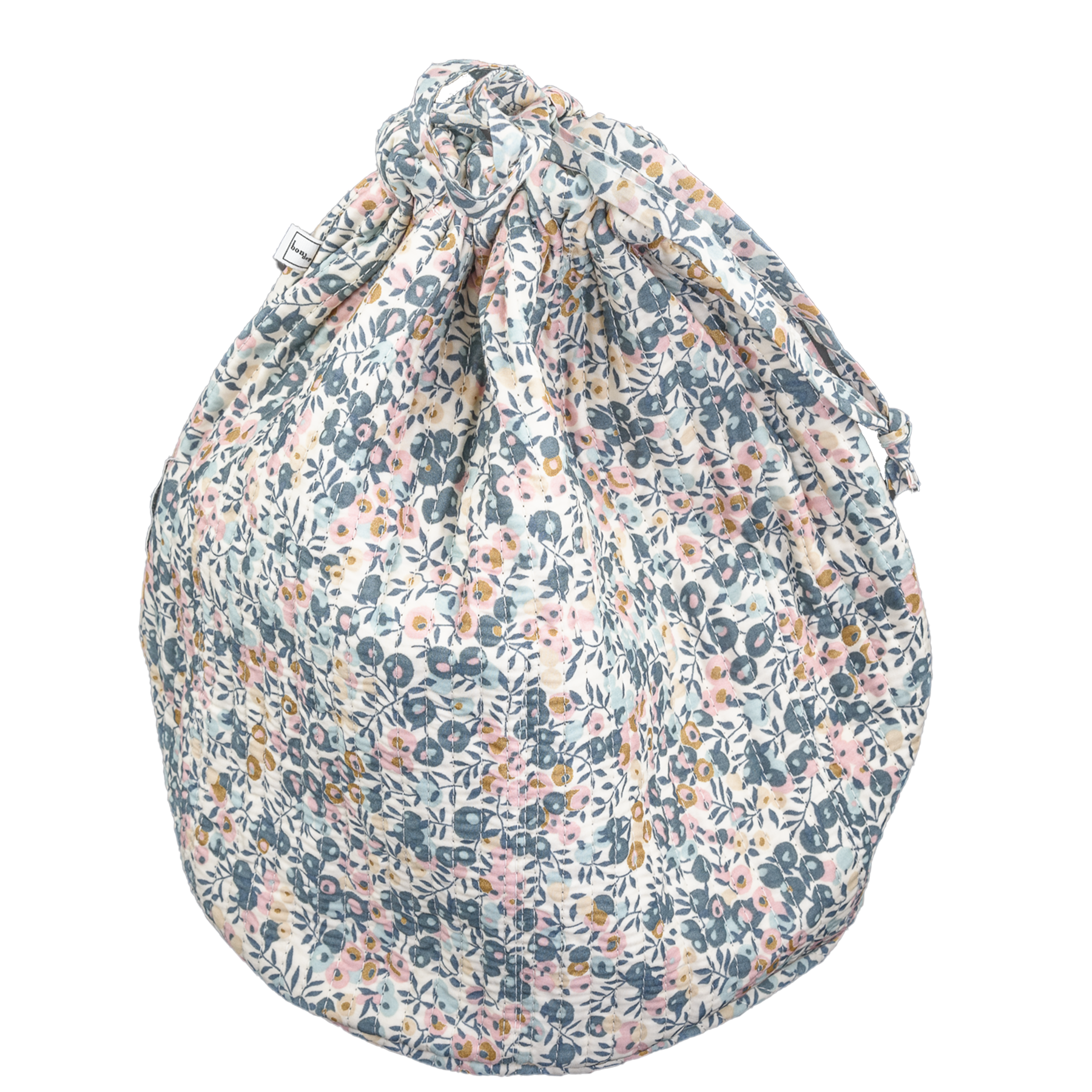 Image of Pouch round mw Liberty Wiltshire metalic from Bon Dep Essentials