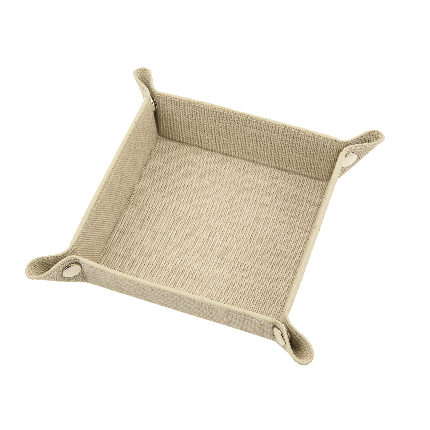 Image of Change tray Belgian linen Beige from Bon Dep Essentials