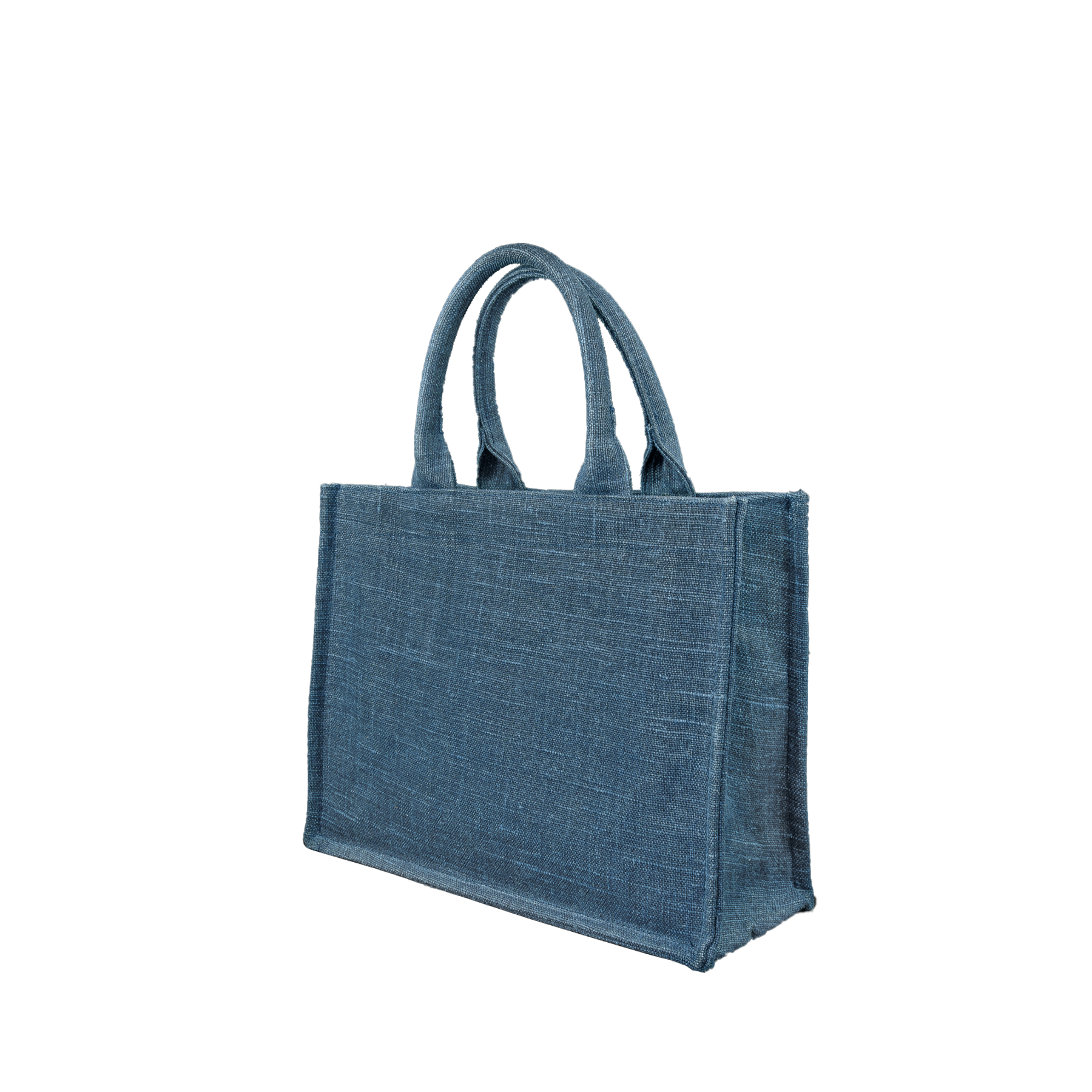 Image of Tote bag mini Belgian linen Indigo from Bon Dep Essentials