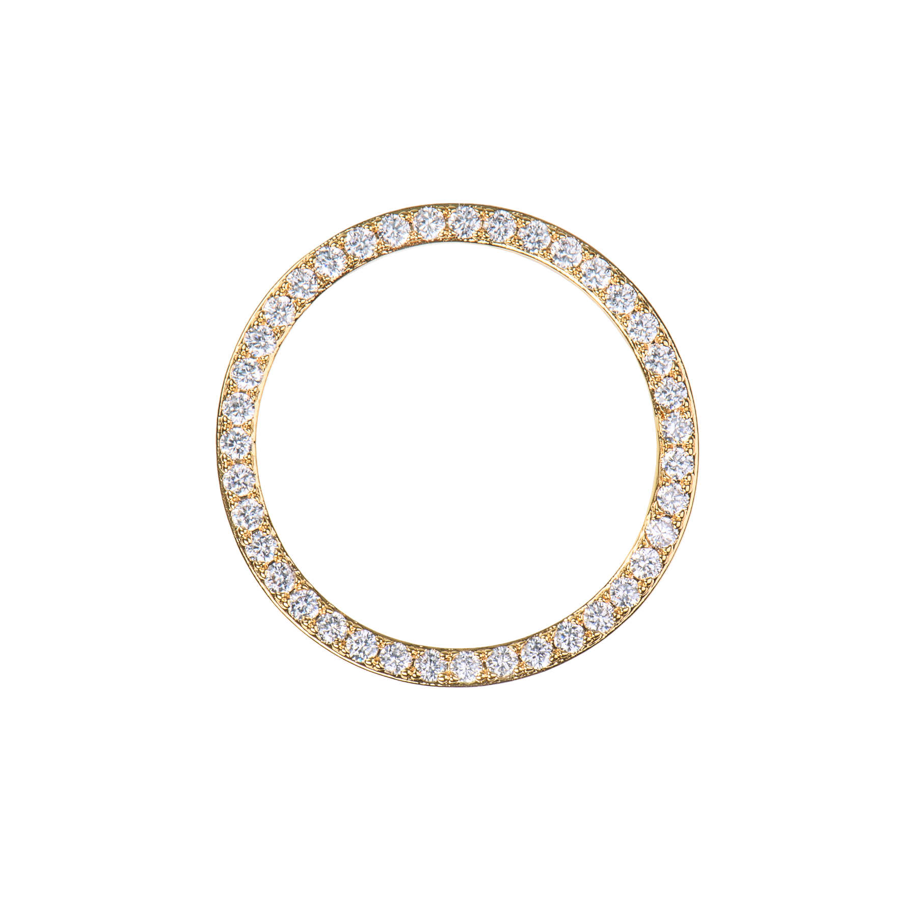 Image of Large ring charm White from Emilia by Bon Dep
