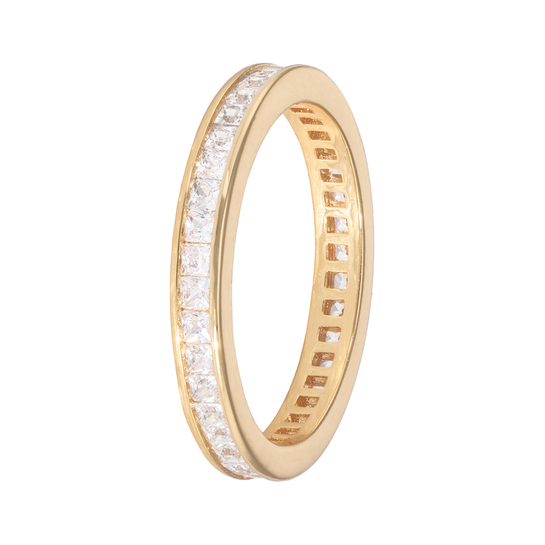 Image of Eternity ring Square Gold 57 from Emilia by Bon Dep